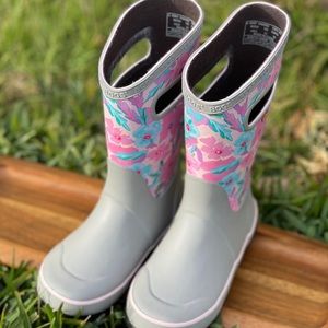 BOGS🌸🌸Rain Boots girls Sz 13